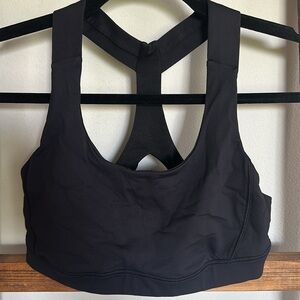 Lululemon Fast Lane Bra Black